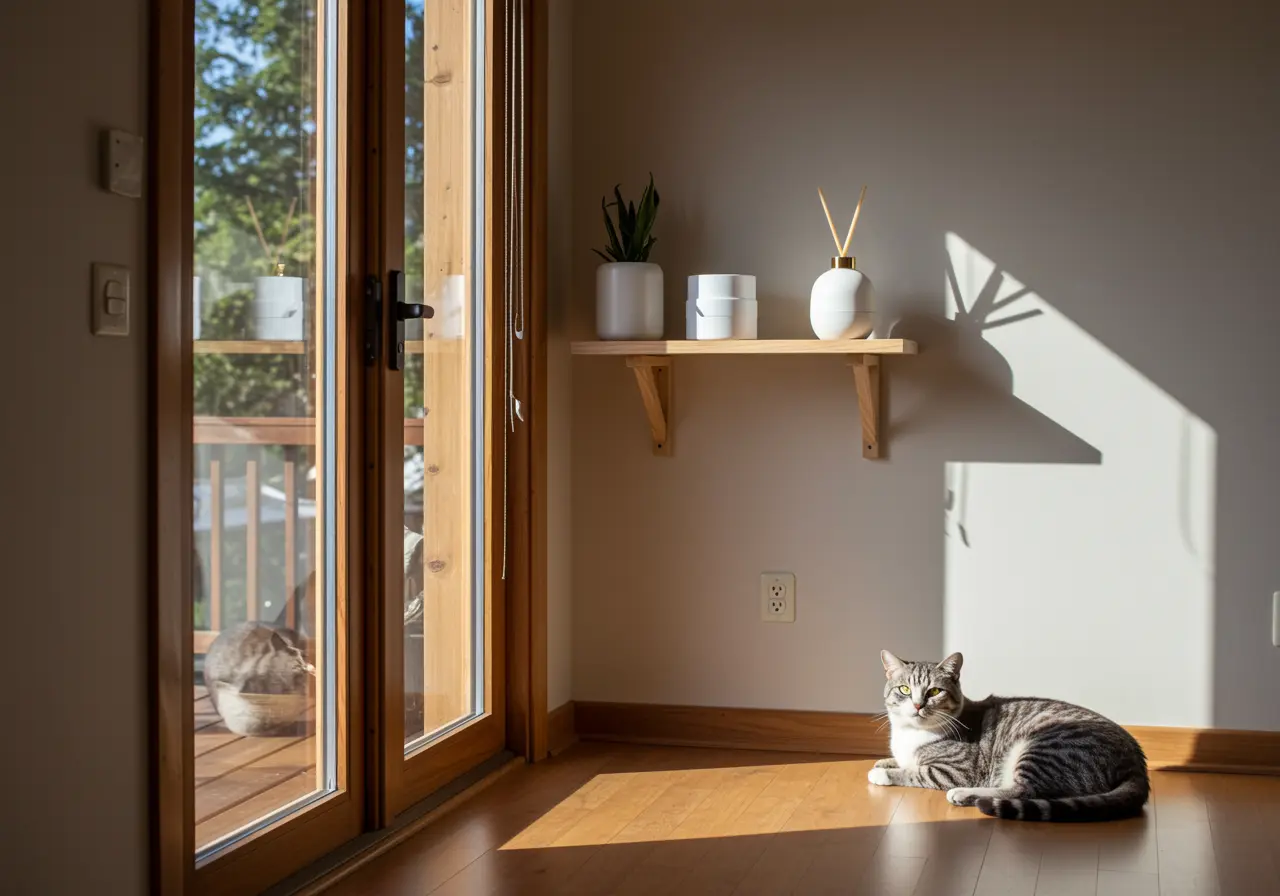 Diffusing Essential Oils in a Home with Cats