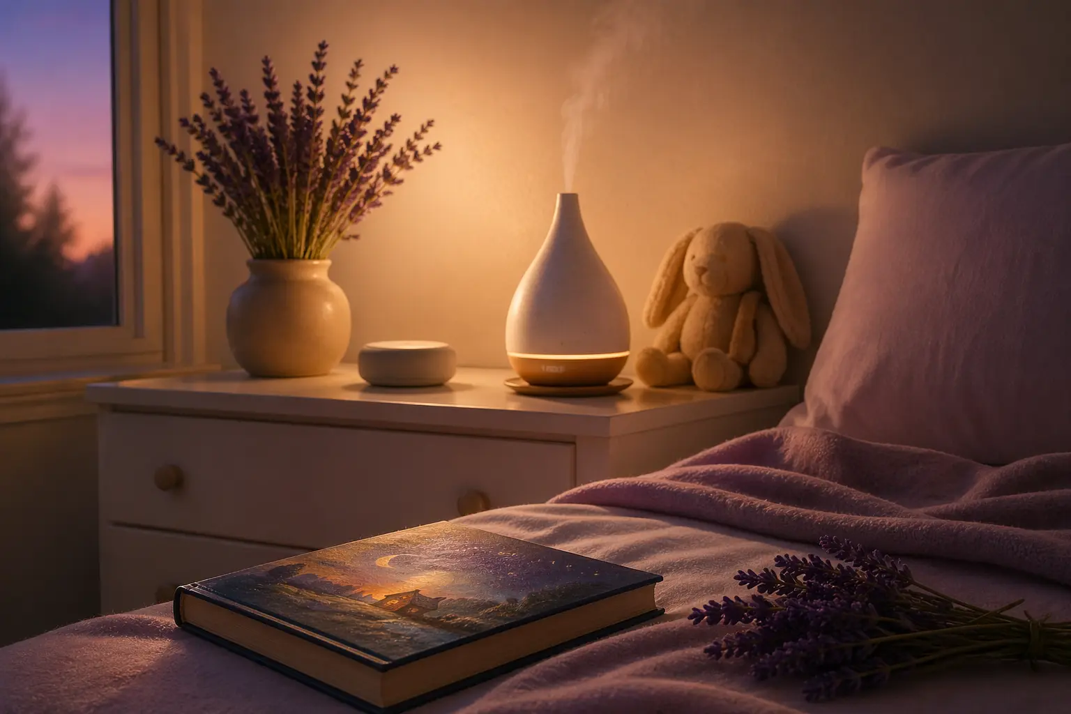 Calmer Bedtime Atmosphere for Children with Gentle Aromas