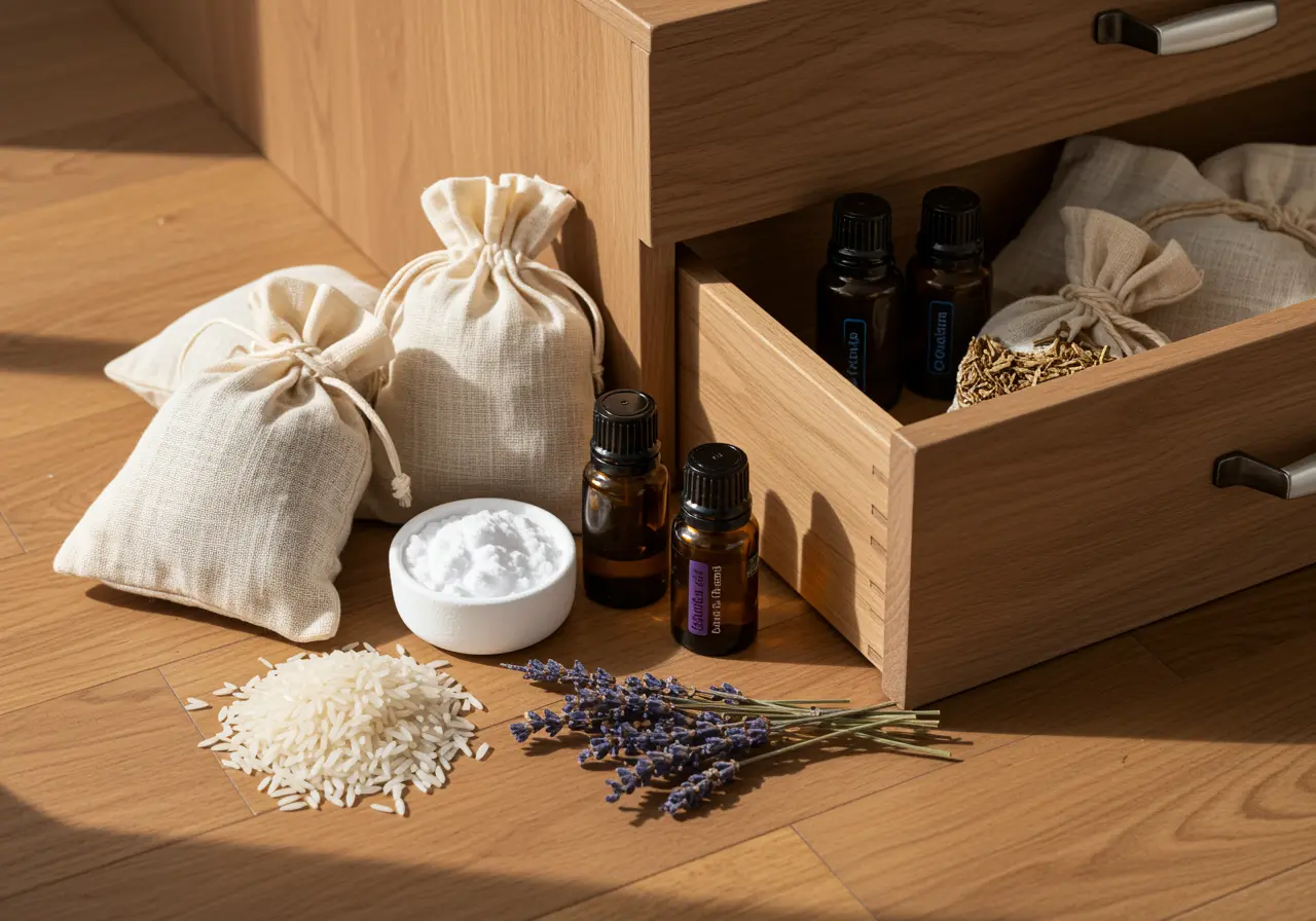 How to Make a Closet and Drawer Freshener with Essential Oils