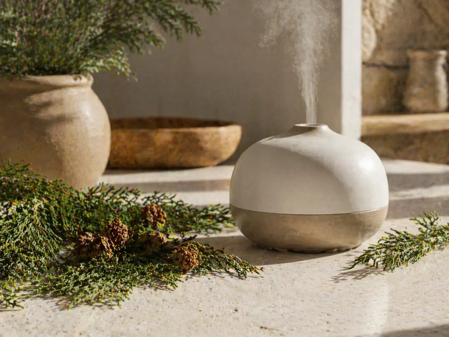 Cypress Essential Oil for Cleaner Transitions and More Air in a Room