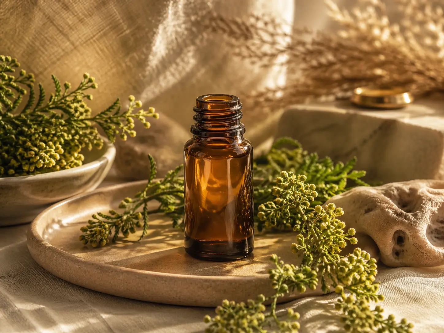 Davana Essential Oil: A Premium Guide to Fruity Florals, Mood, and Fine-Blending Nuance
