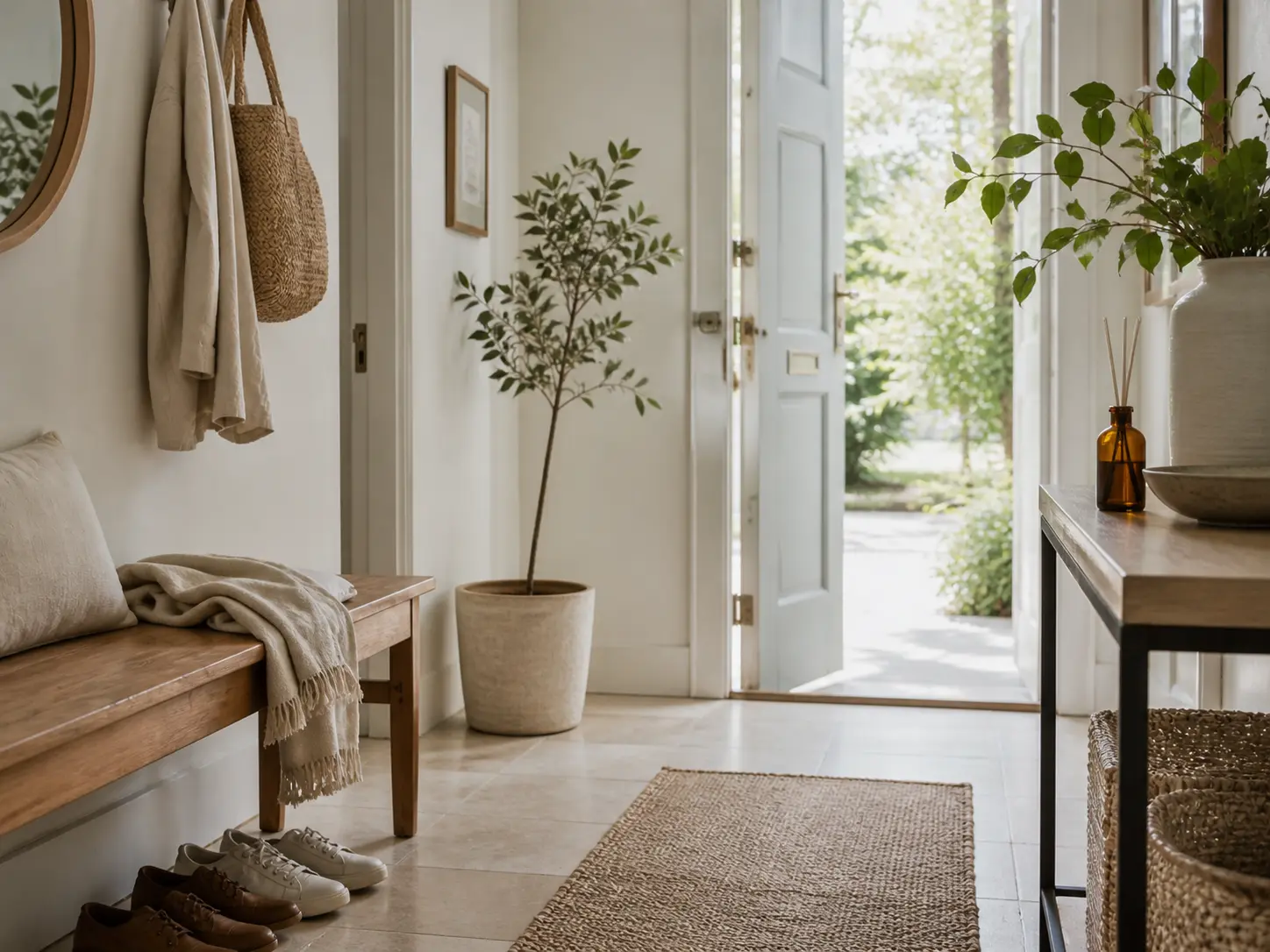 How to Make an Entryway Smell Better Without Using Constant Fragrance