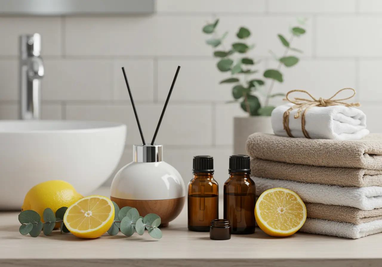 Essential Oils for a Fresh-Smelling Bathroom