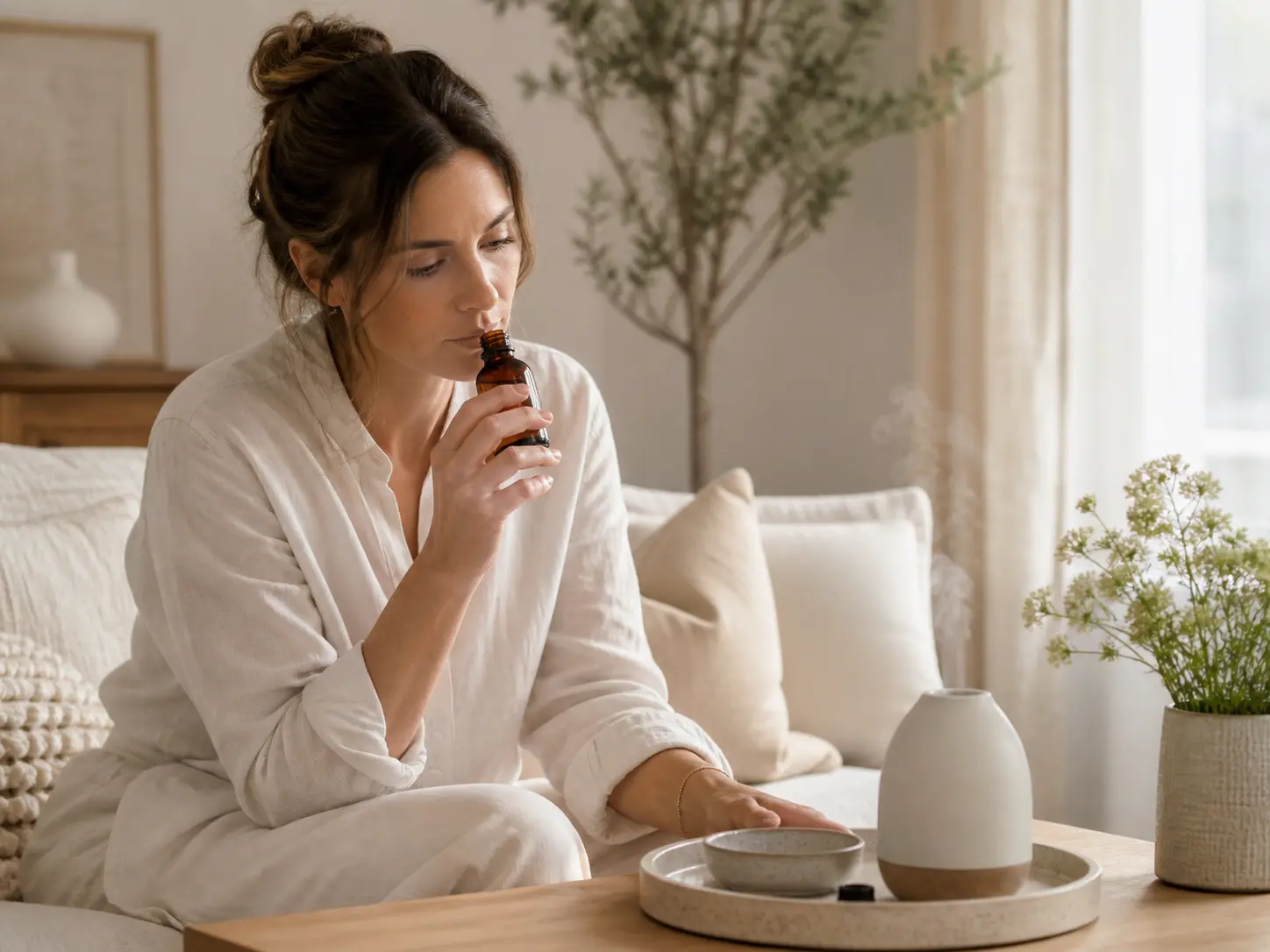 Editorial home scene about liking an oil but finding it wrong in a real room